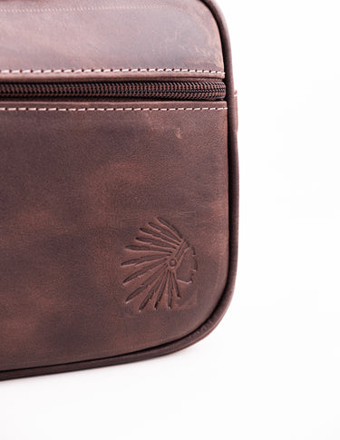 Bolsa compacta para artigos de higiene pessoal